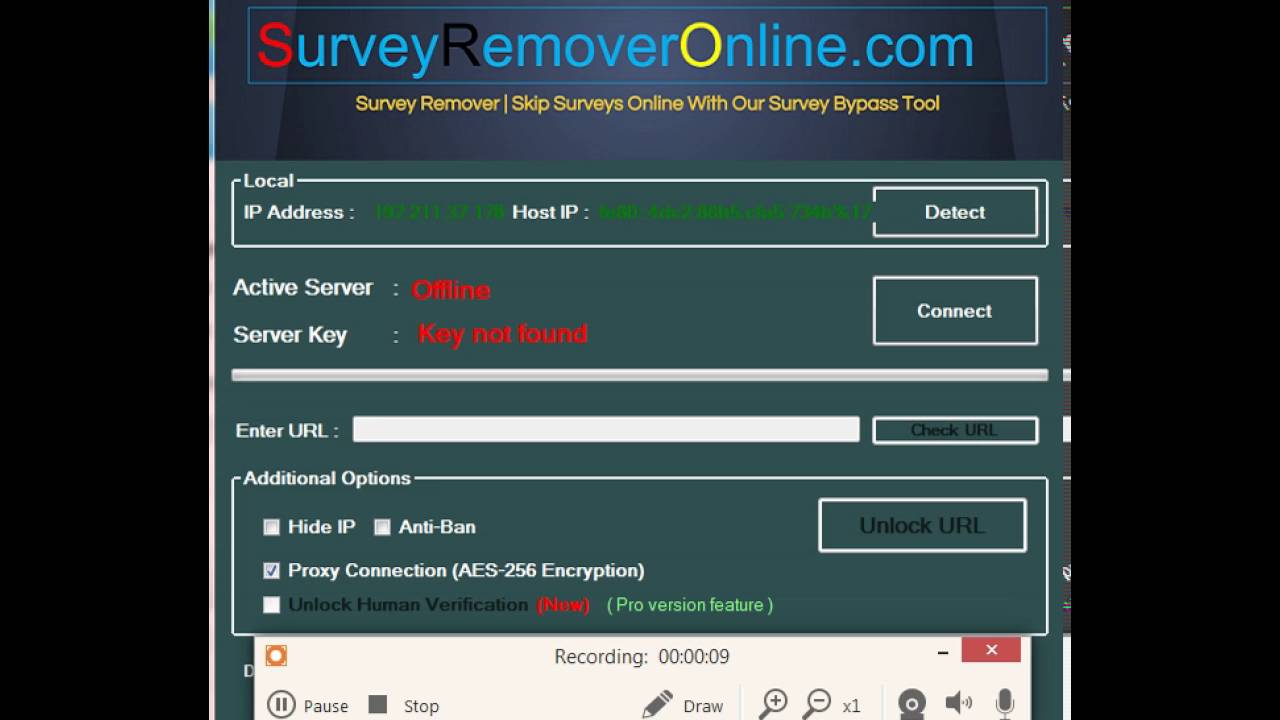 Survey Remover Free